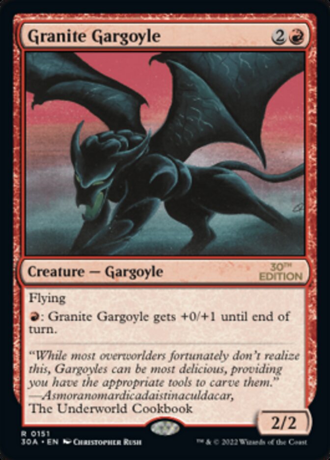 Granite Gargoyle [30th Anniversary Edition] - The Mythic Store | 24h Order Processing