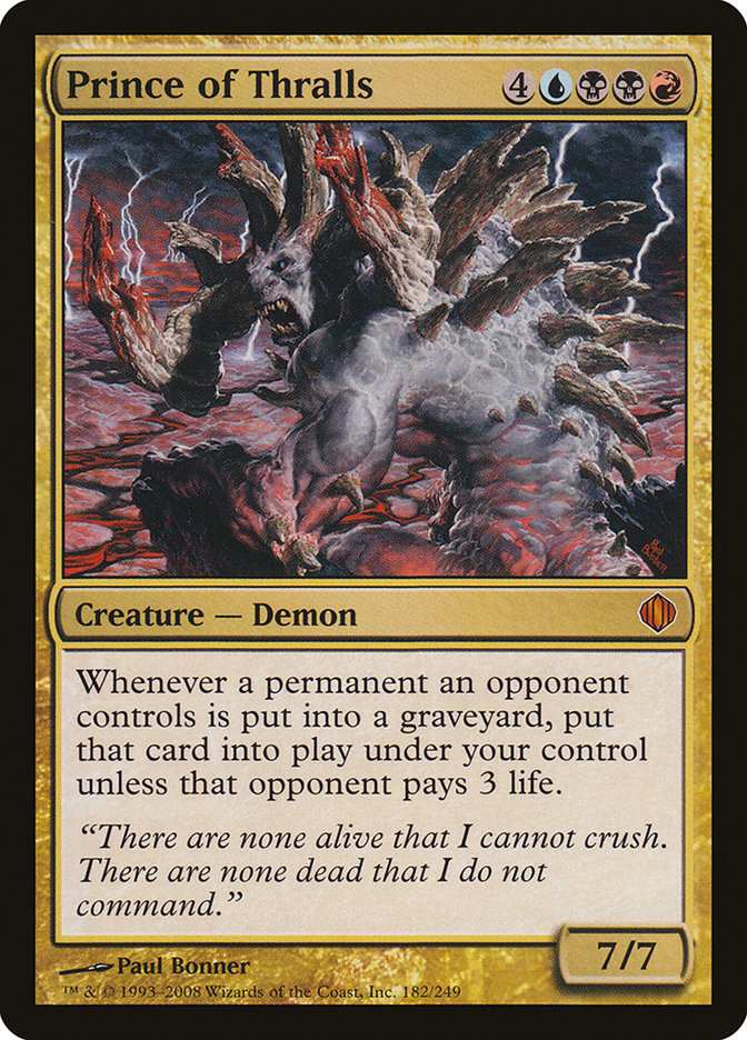 Prince of Thralls [Shards of Alara] - The Mythic Store | 24h Order Processing