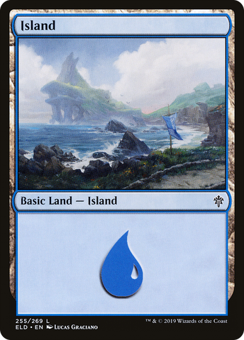 Island (255) [Throne of Eldraine] - The Mythic Store | 24h Order Processing