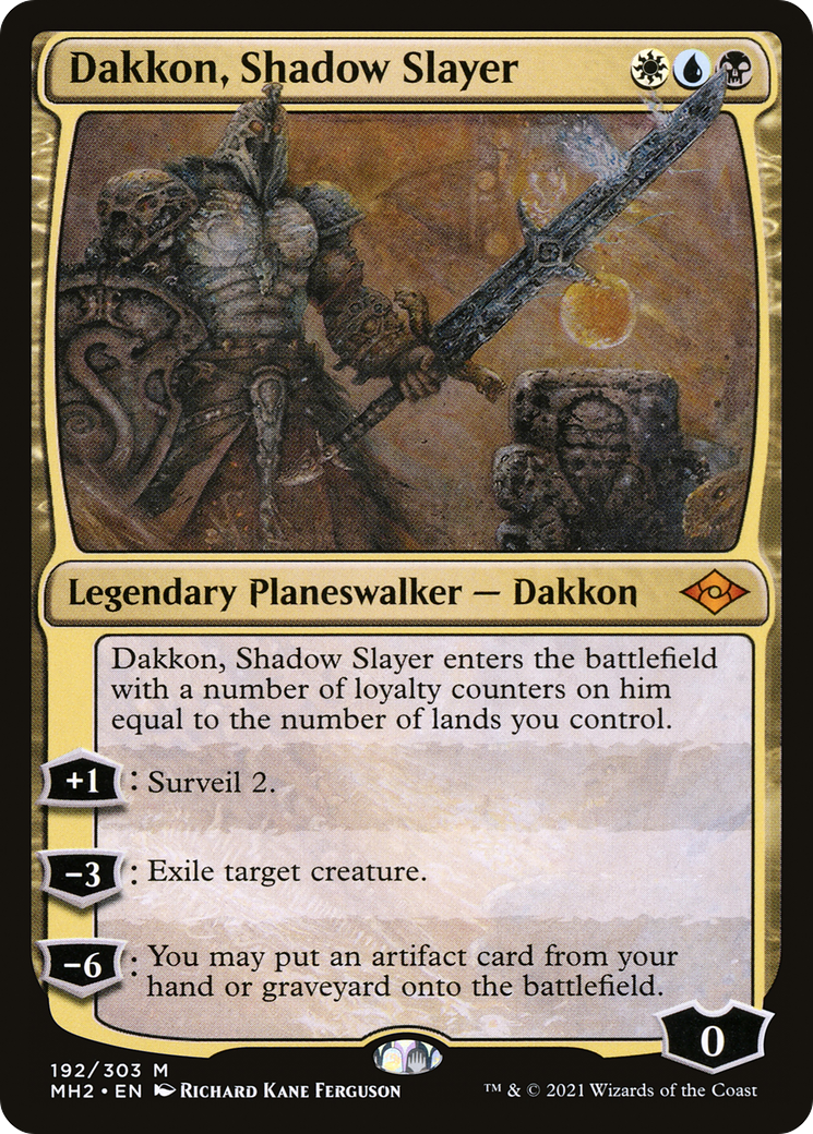 Dakkon, Shadow Slayer [Modern Horizons 2] - The Mythic Store | 24h Order Processing