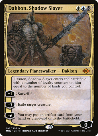 Dakkon, Shadow Slayer [Modern Horizons 2] - The Mythic Store | 24h Order Processing