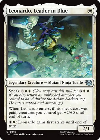 Leonardo, Leader in Blue [Teenage Mutant Ninja Turtles] - The Mythic Store | 24h Order Processing