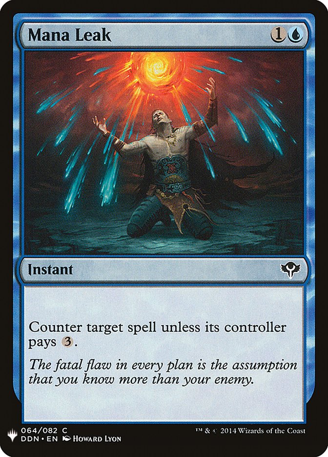 Mana Leak [Mystery Booster] - The Mythic Store | 24h Order Processing