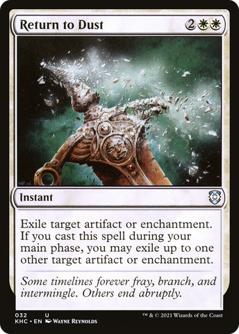 Return to Dust [Kaldheim Commander] - The Mythic Store | 24h Order Processing