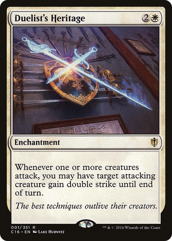 Duelist's Heritage [Commander 2016] - The Mythic Store | 24h Order Processing