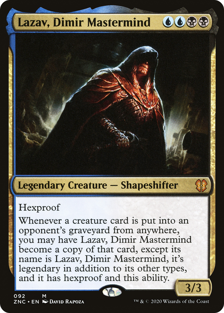 Lazav, Dimir Mastermind [Zendikar Rising Commander] - The Mythic Store | 24h Order Processing