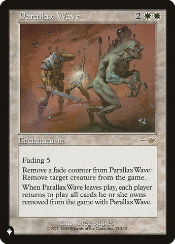 Parallax Wave [The List] - The Mythic Store | 24h Order Processing