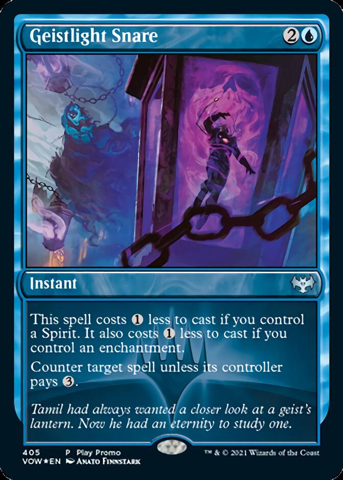 Geistlight Snare (Play Promo) [Innistrad: Crimson Vow] - The Mythic Store | 24h Order Processing