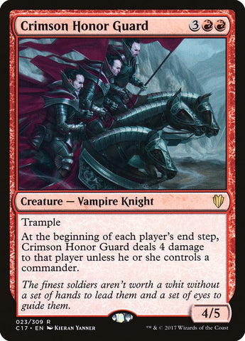 Crimson Honor Guard [Commander 2017] - The Mythic Store | 24h Order Processing
