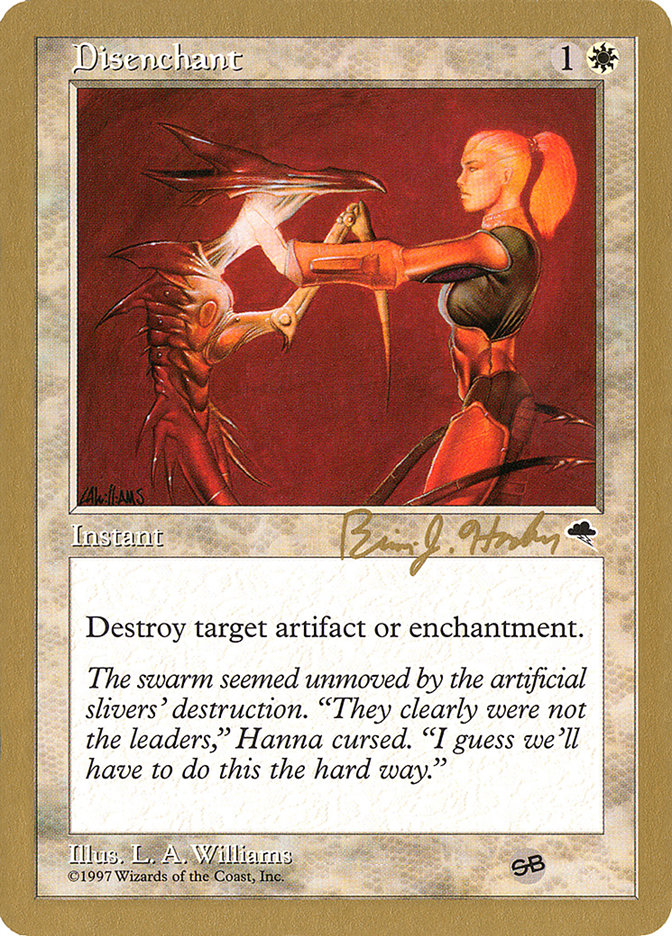 Disenchant (Brian Hacker) (SB) [World Championship Decks 1998] - The Mythic Store | 24h Order Processing