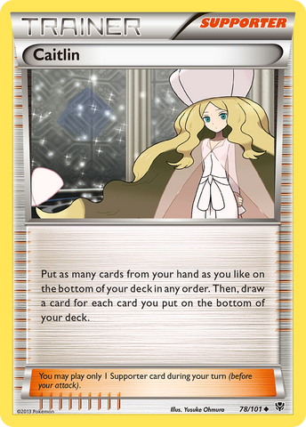 Caitlin (78/101) [Black & White: Plasma Blast] - The Mythic Store | 24h Order Processing
