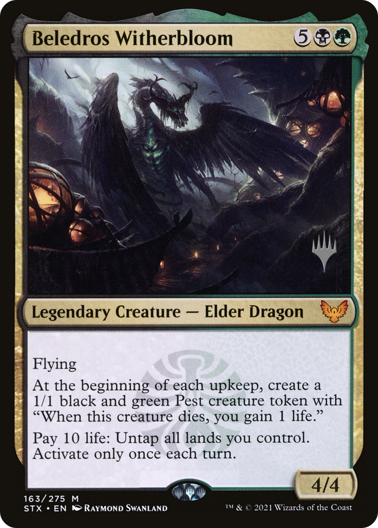 Beledros Witherbloom (Promo Pack) [Strixhaven: School of Mages Promos] - The Mythic Store | 24h Order Processing