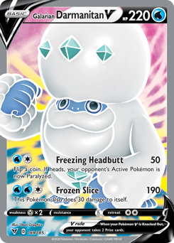 Galarian Darmanitan V (169/185) [Sword & Shield: Vivid Voltage] - The Mythic Store | 24h Order Processing