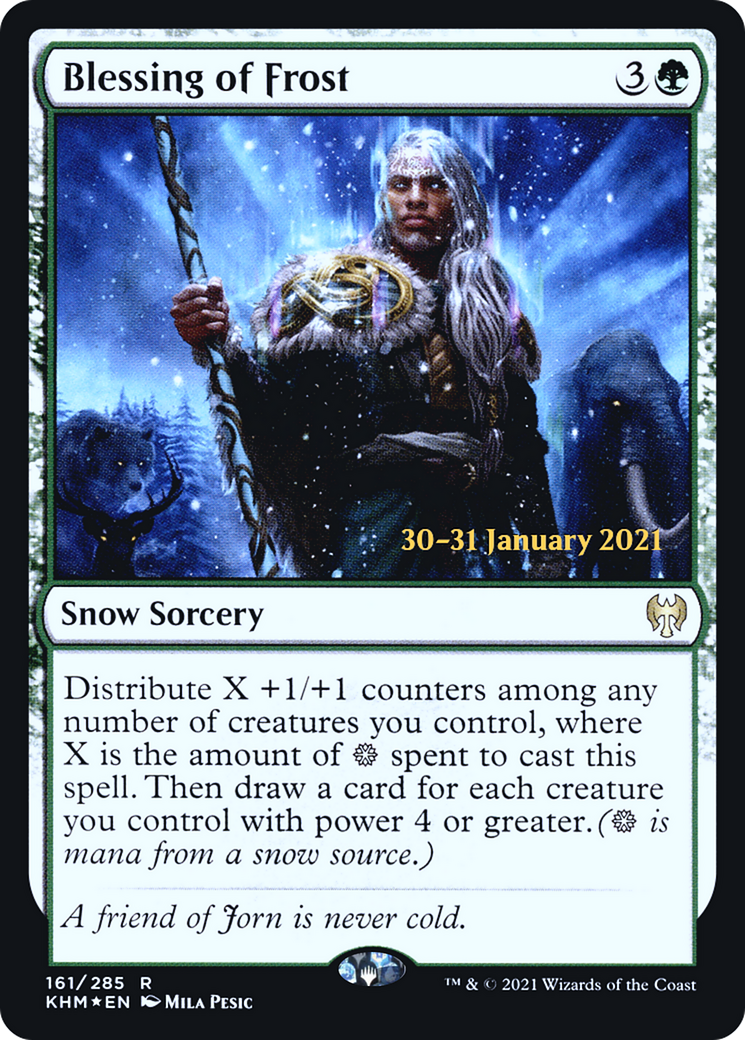 Blessing of Frost [Kaldheim Prerelease Promos] - The Mythic Store | 24h Order Processing