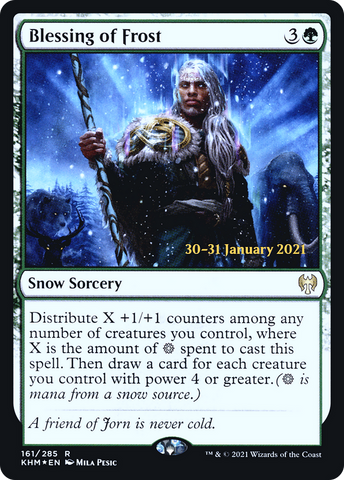 Blessing of Frost [Kaldheim Prerelease Promos] - The Mythic Store | 24h Order Processing