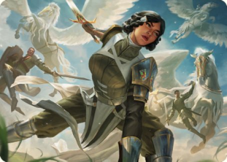 Resolute Reinforcements Art [Dominaria United Art Series] - The Mythic Store | 24h Order Processing