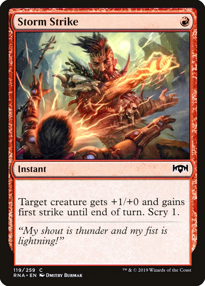 Storm Strike [Ravnica Allegiance] - The Mythic Store | 24h Order Processing