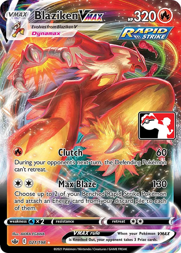 Blaziken VMAX (021/198) [Prize Pack Series One] - The Mythic Store | 24h Order Processing