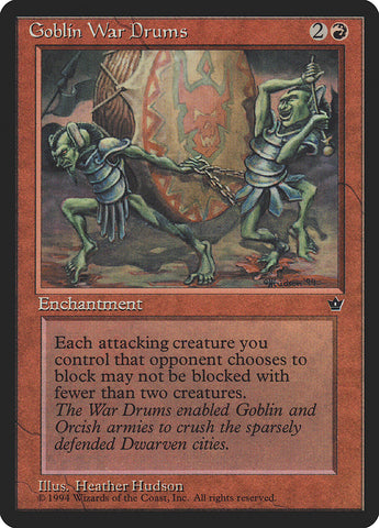 Goblin War Drums (Heather Hudson) [Fallen Empires] - The Mythic Store | 24h Order Processing