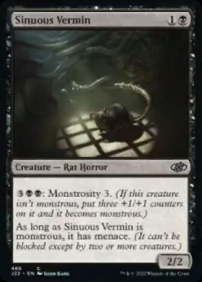 Sinuous Vermin [Jumpstart 2022] - The Mythic Store | 24h Order Processing