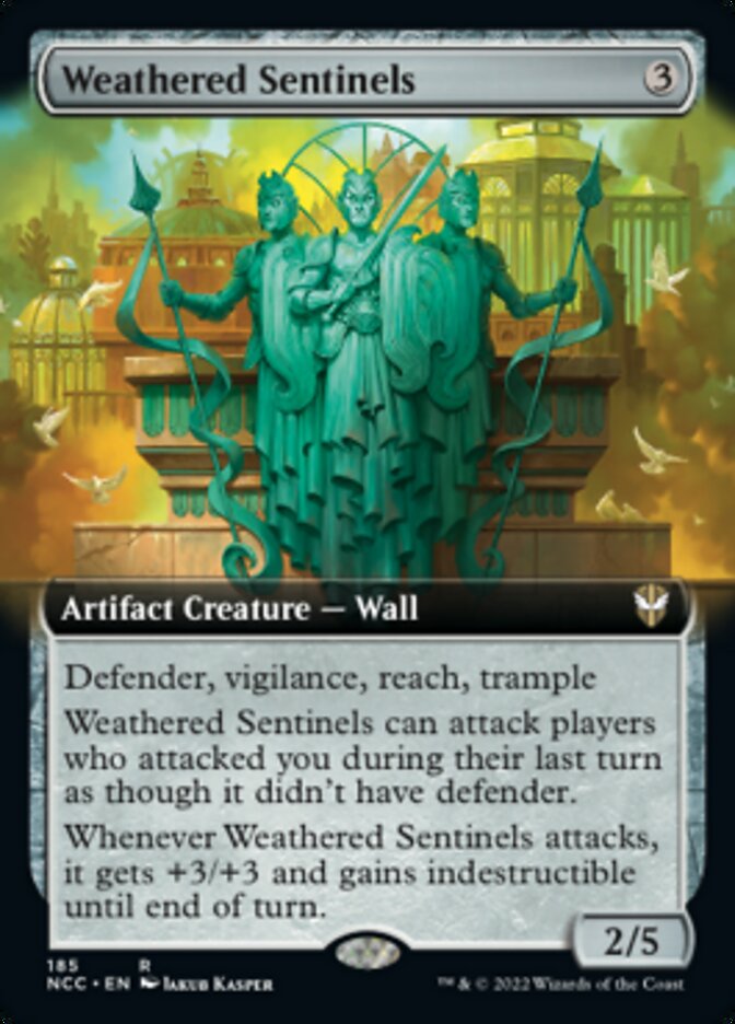 Weathered Sentinels (Extended Art) [Streets of New Capenna Commander] - The Mythic Store | 24h Order Processing