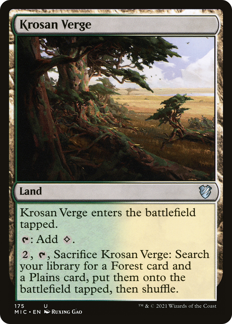 Krosan Verge [Innistrad: Midnight Hunt Commander] - The Mythic Store | 24h Order Processing