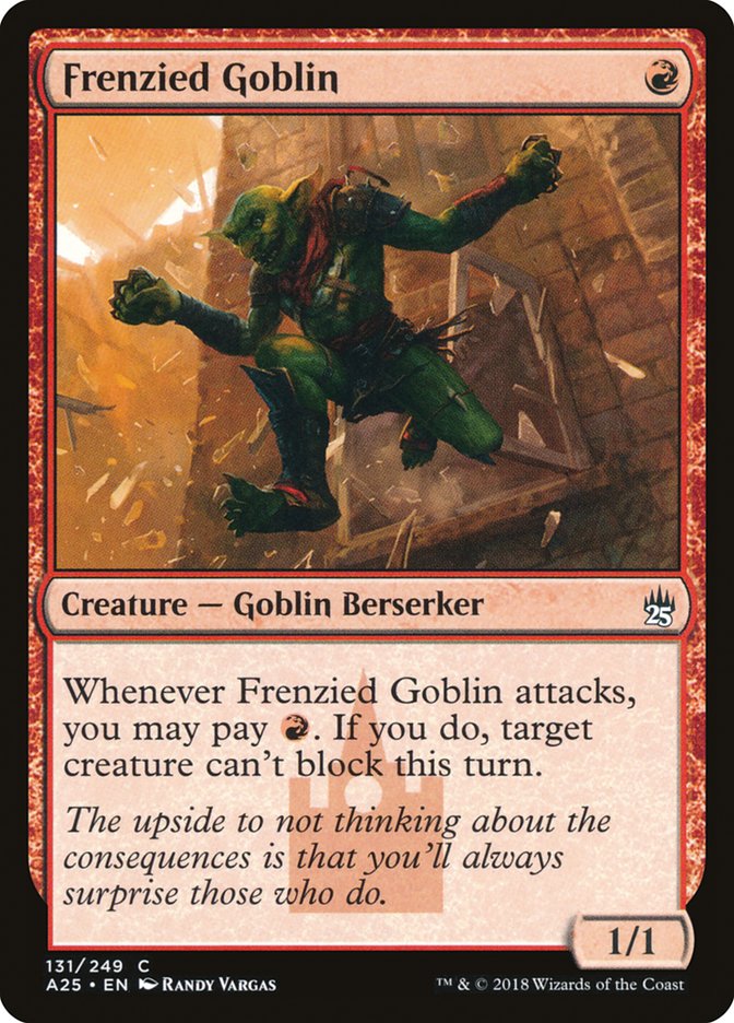 Frenzied Goblin [Masters 25] - The Mythic Store | 24h Order Processing