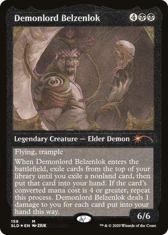 Demonlord Belzenlok (Foil Etched) [Secret Lair Drop Series] - The Mythic Store | 24h Order Processing