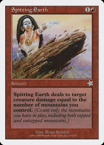 Spitting Earth [Starter 1999] - The Mythic Store | 24h Order Processing