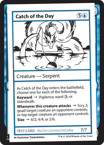 Catch of the Day [Mystery Booster 2 Playtest Cards] - The Mythic Store | 24h Order Processing