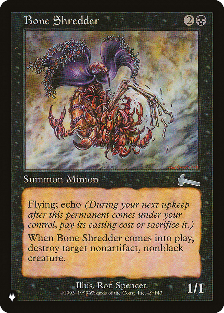 Bone Shredder [The List Reprints] - The Mythic Store | 24h Order Processing