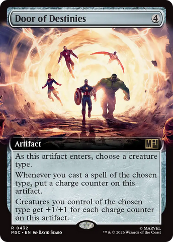 Door of Destinies (Extended Art) [Marvel Super Heroes Commander] - The Mythic Store | 24h Order Processing