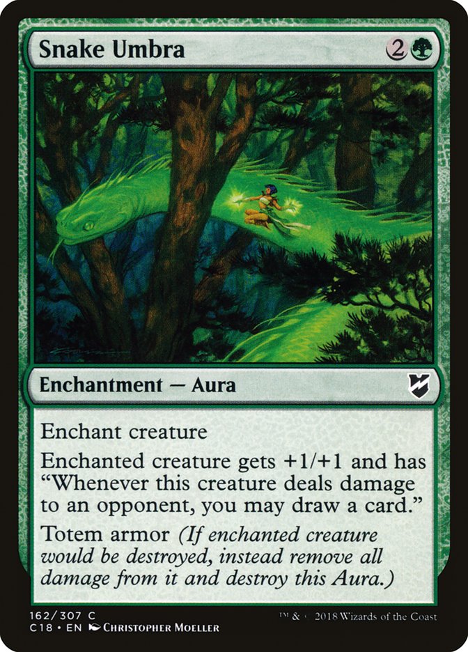 Snake Umbra [Commander 2018] - The Mythic Store | 24h Order Processing