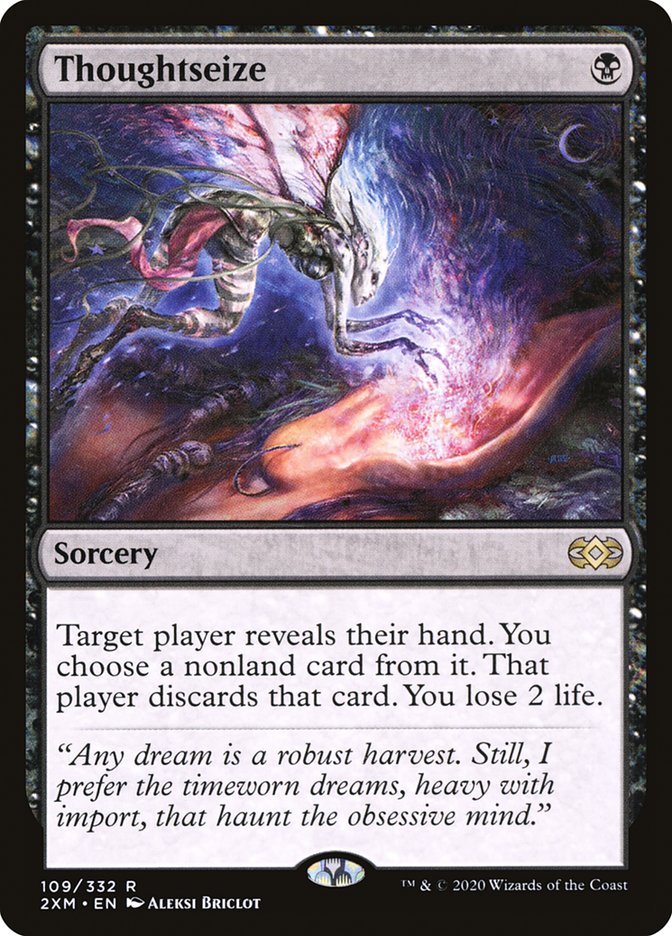 Thoughtseize [Double Masters] - The Mythic Store | 24h Order Processing