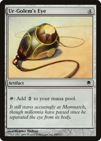 Ur-Golem's Eye [Darksteel] - The Mythic Store | 24h Order Processing