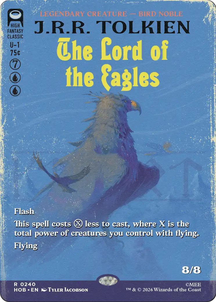 The Lord of the Eagles (Borderless) [The Hobbit] - The Mythic Store | 24h Order Processing