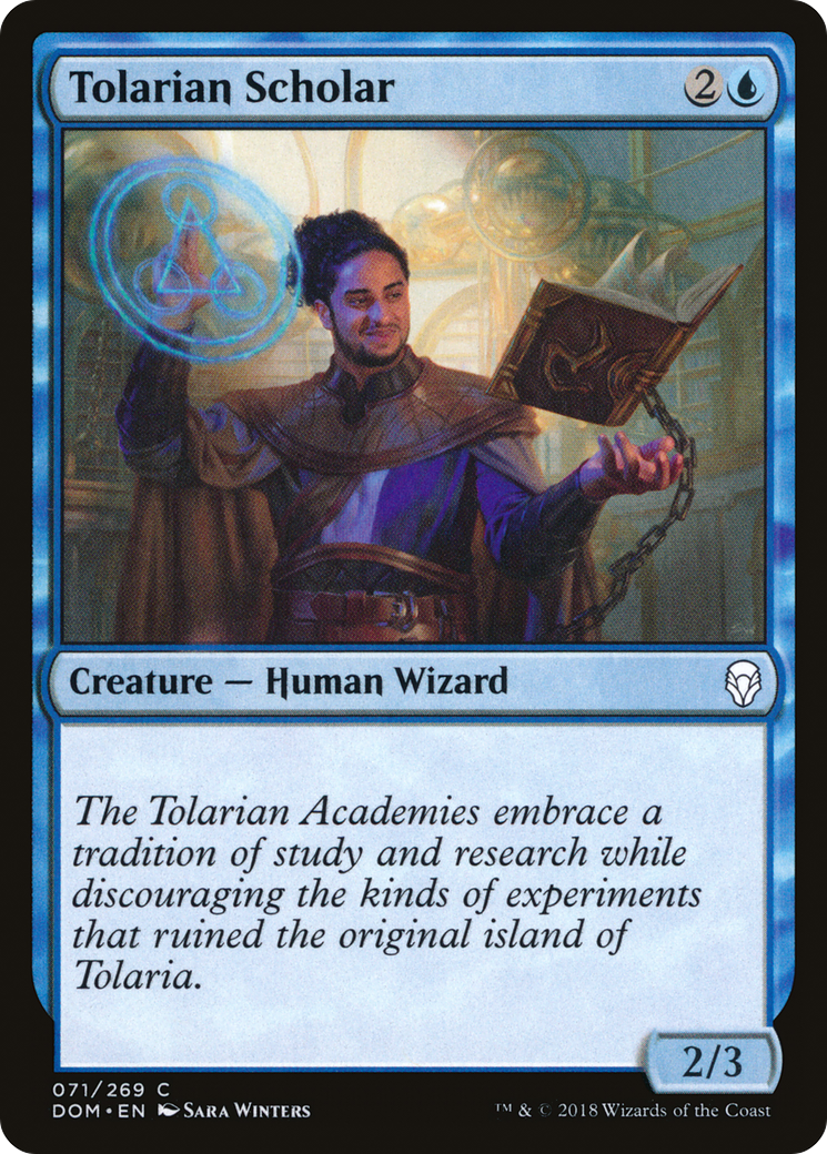 Tolarian Scholar [Dominaria] - The Mythic Store | 24h Order Processing