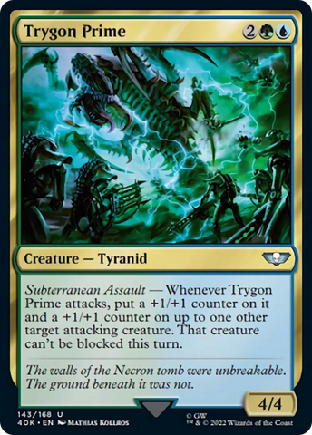 Trygon Prime (Surge Foil) [Warhammer 40,000] - The Mythic Store | 24h Order Processing