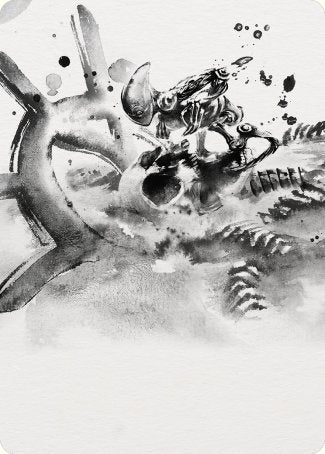 Myr Convert Art Card [Phyrexia: All Will Be One Art Series] - The Mythic Store | 24h Order Processing