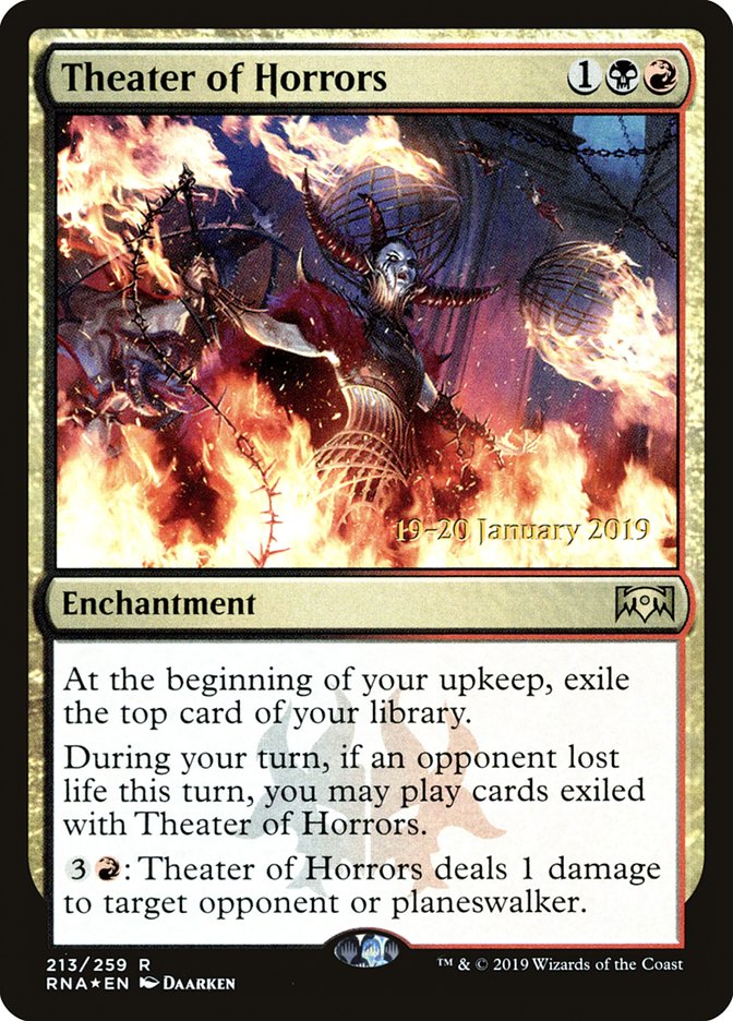 Theater of Horrors [Ravnica Allegiance Prerelease Promos] - The Mythic Store | 24h Order Processing