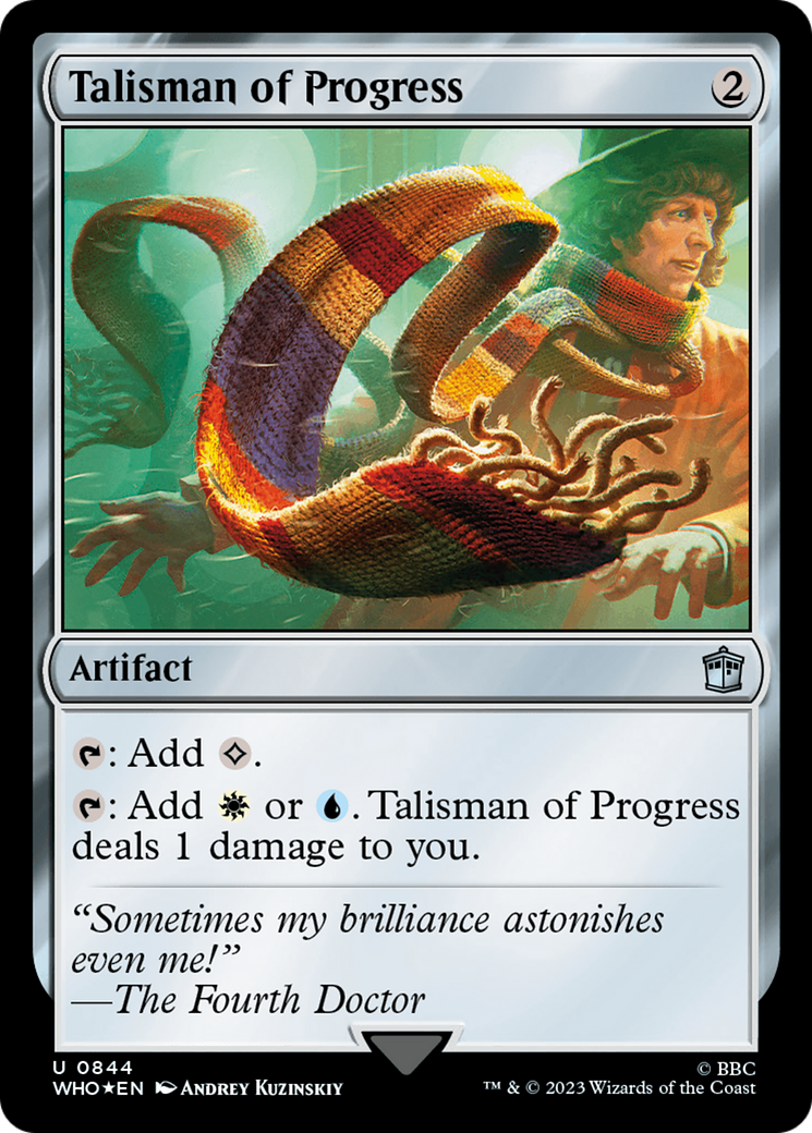 Talisman of Progress (Surge Foil) [Doctor Who] - The Mythic Store | 24h Order Processing