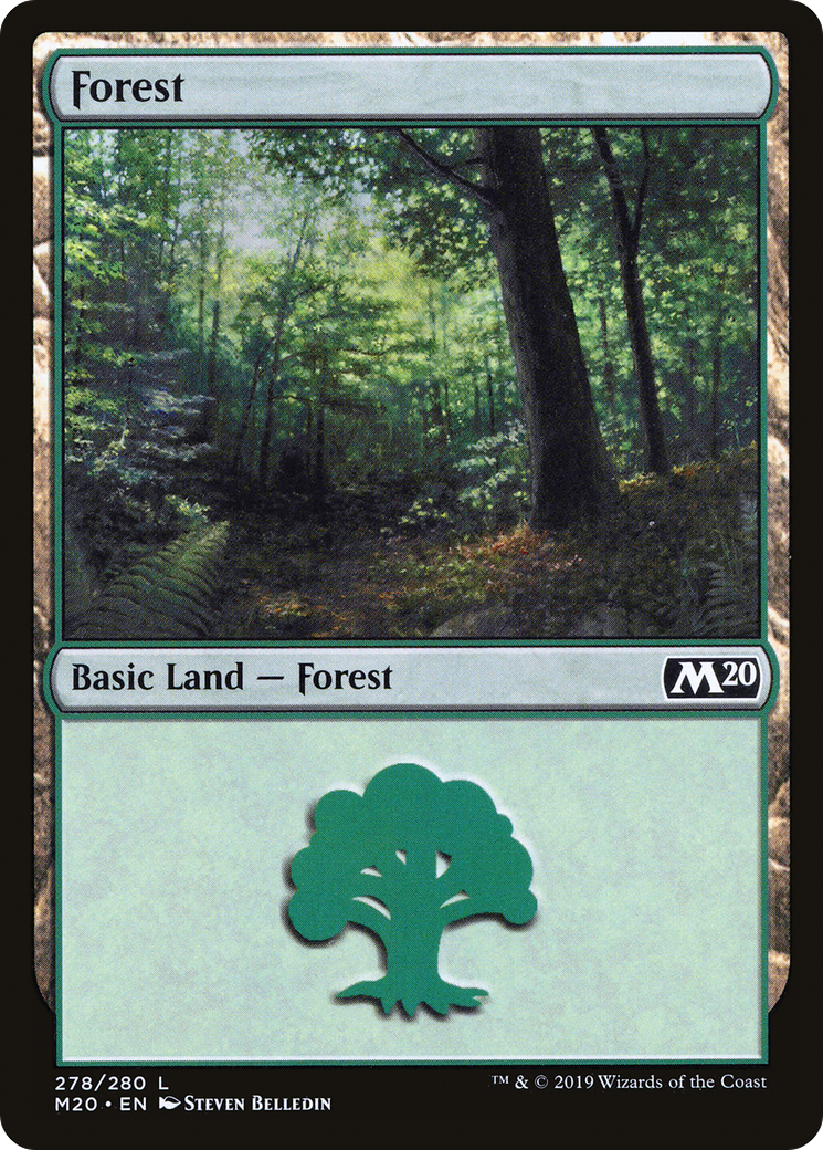 Forest (278) [Core Set 2020] - The Mythic Store | 24h Order Processing