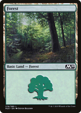 Forest (278) [Core Set 2020] - The Mythic Store | 24h Order Processing