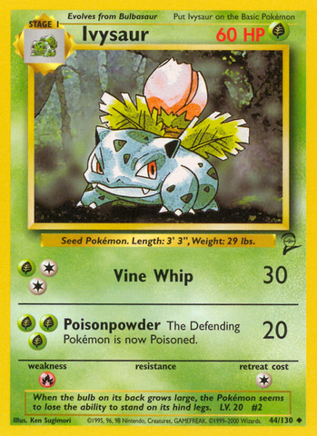 Ivysaur (44/130) [Base Set 2] - The Mythic Store | 24h Order Processing