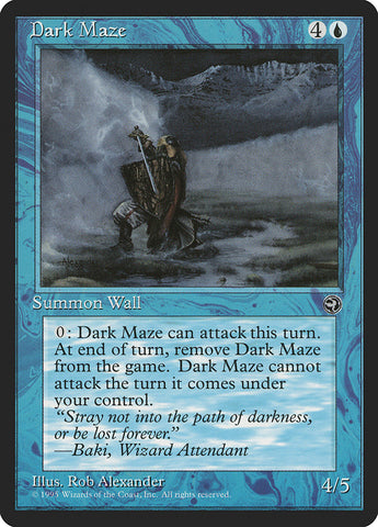 Dark Maze (Baki Flavor Text) [Homelands] - The Mythic Store | 24h Order Processing