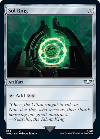 Sol Ring (252) [Warhammer 40,000] - The Mythic Store | 24h Order Processing