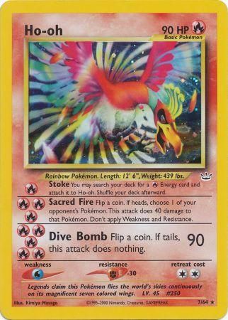 Ho-oh (7/64) [Neo Revelation Unlimited] - The Mythic Store | 24h Order Processing