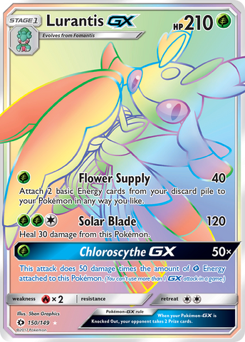 Lurantis GX (150/149) [Sun & Moon: Base Set] - The Mythic Store | 24h Order Processing