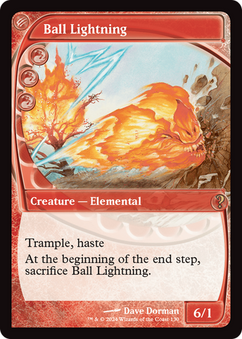 Ball Lightning (Future Sight) [Mystery Booster 2] - The Mythic Store | 24h Order Processing