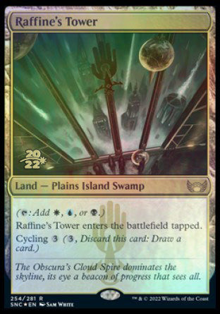 Raffine's Tower [Streets of New Capenna Prerelease Promos] - The Mythic Store | 24h Order Processing